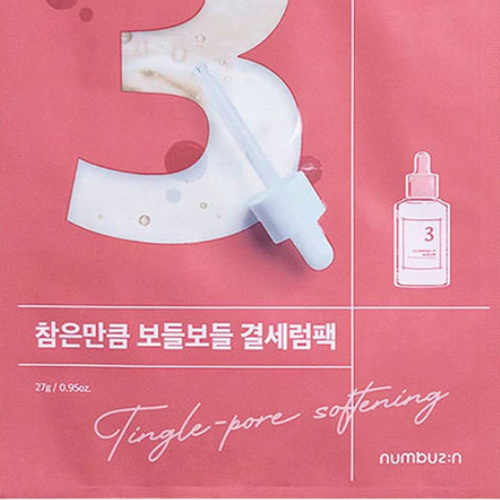 No.3 Tingle-Pore Sofenting Sheet Mask