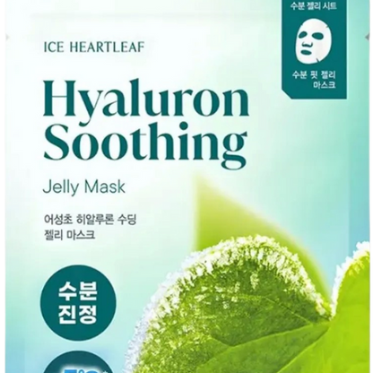 Ice heartleaf Hyaluron Soothing Jelly Mask