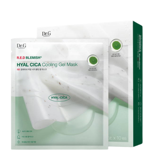 Red Blemish Hyal Cica Cooling Gel Mask