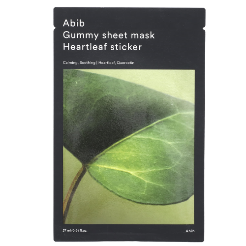 Gummy Sheet Mask Heartleaf Sticker Mask