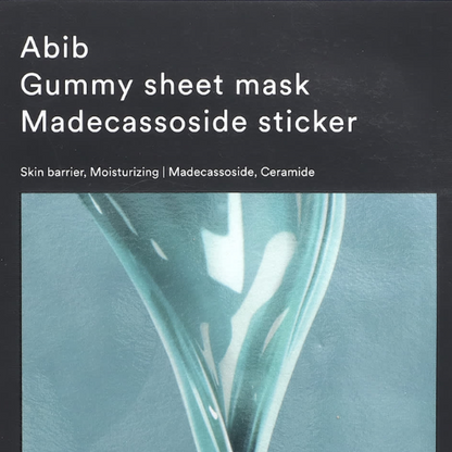 Gummy Sheet Mask Madecassoside Sticker Mask