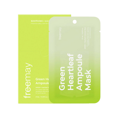 Green Heartleaf Ampule Mask
