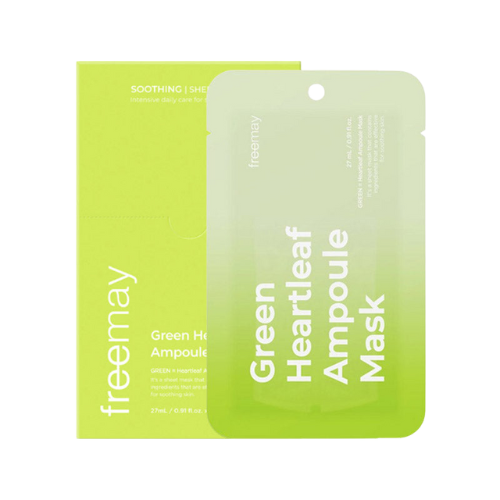 Green Heartleaf Ampule Mask