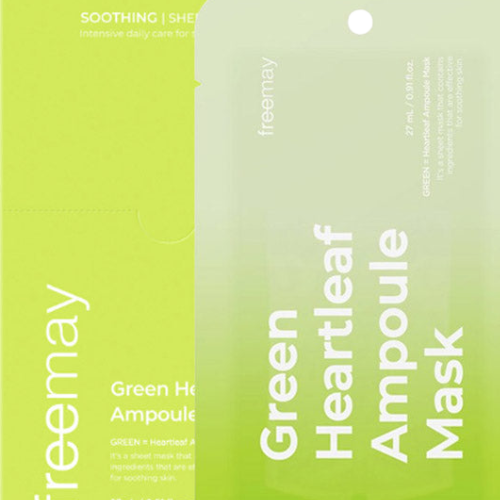 Green Heartleaf Ampule Mask