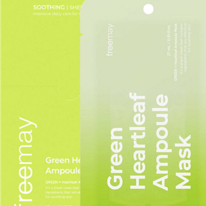 Green Heartleaf Ampule Mask
